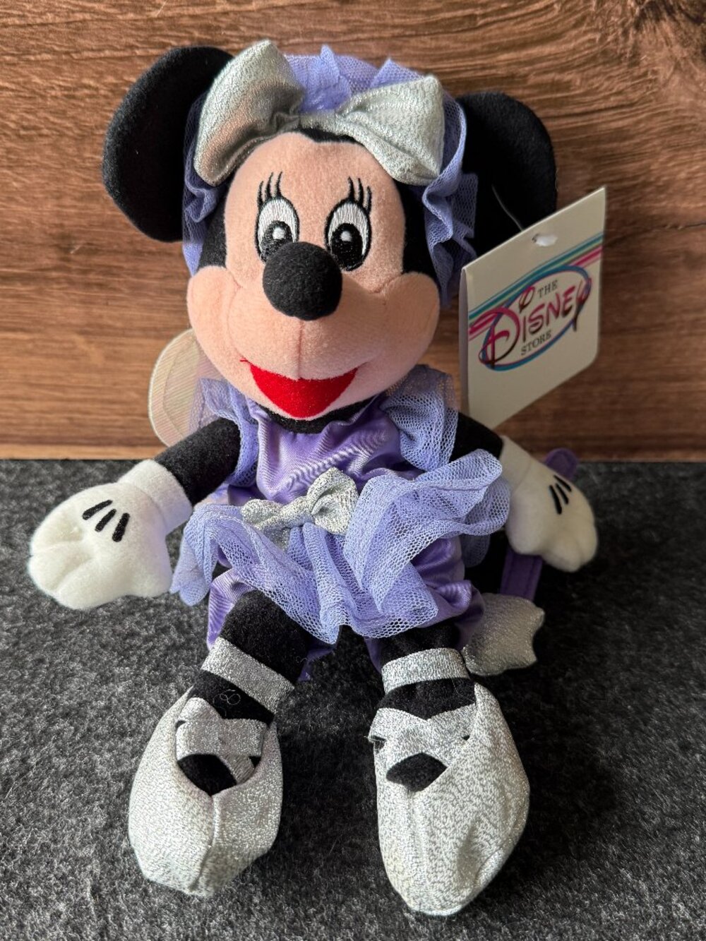 Vintage Disney Sugar Plum Minnie Ballerina Plush